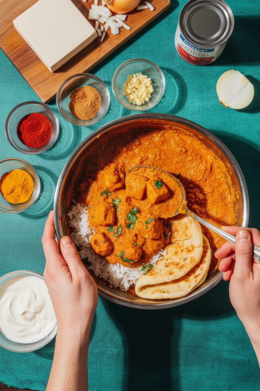 How To Make Tofu Tikka Masala (Step-By-Step Photos)