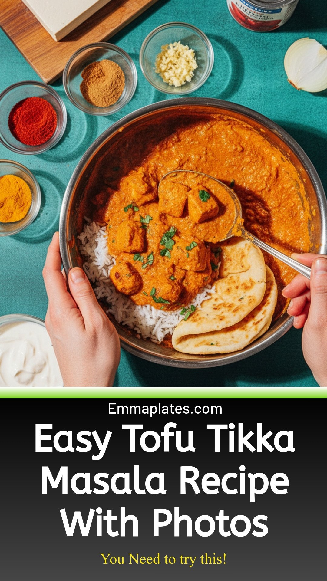 How To Make Tofu Tikka Masala (Step-By-Step Photos)