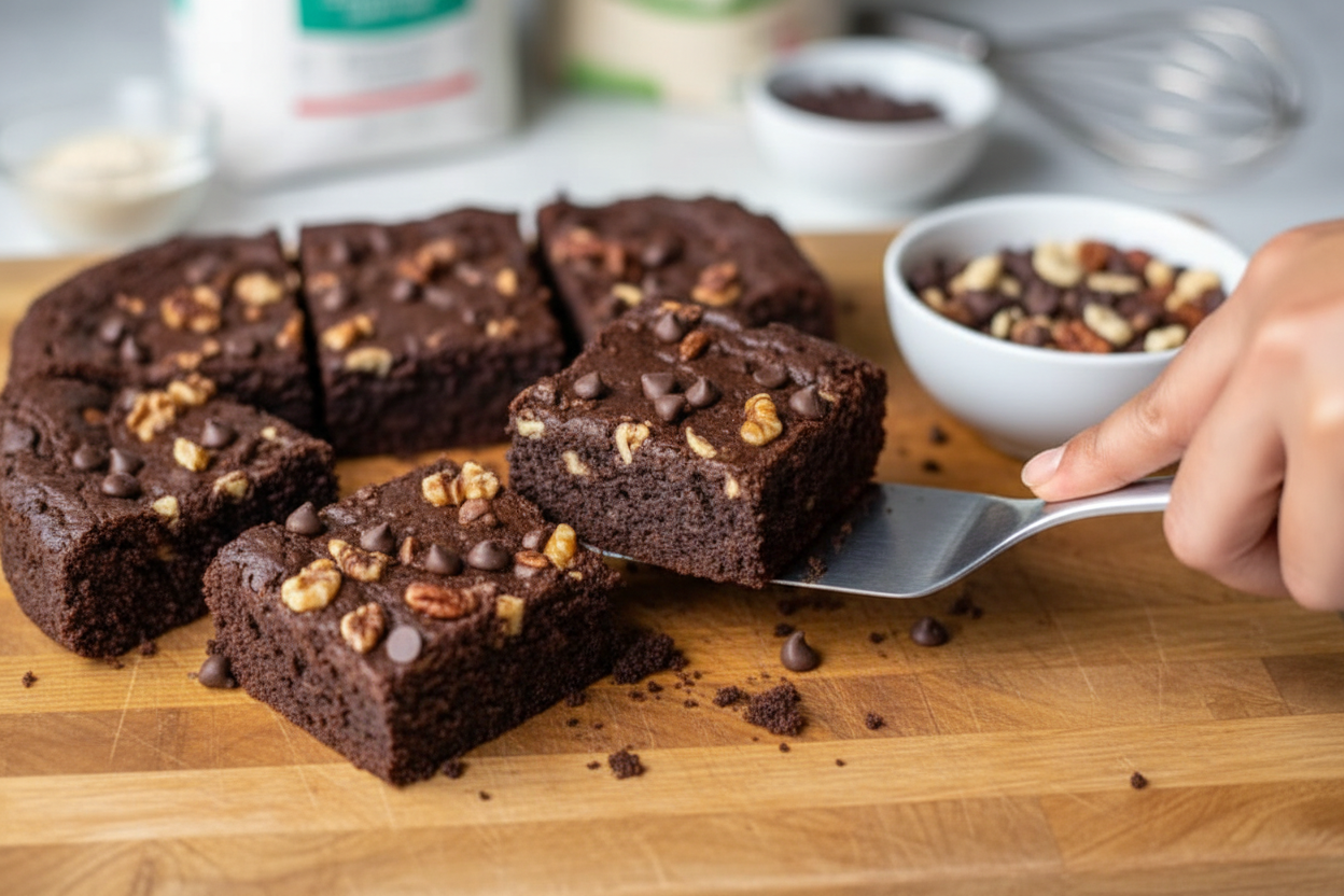 Extra Fudgy Dairy Free Gluten Free Brownies