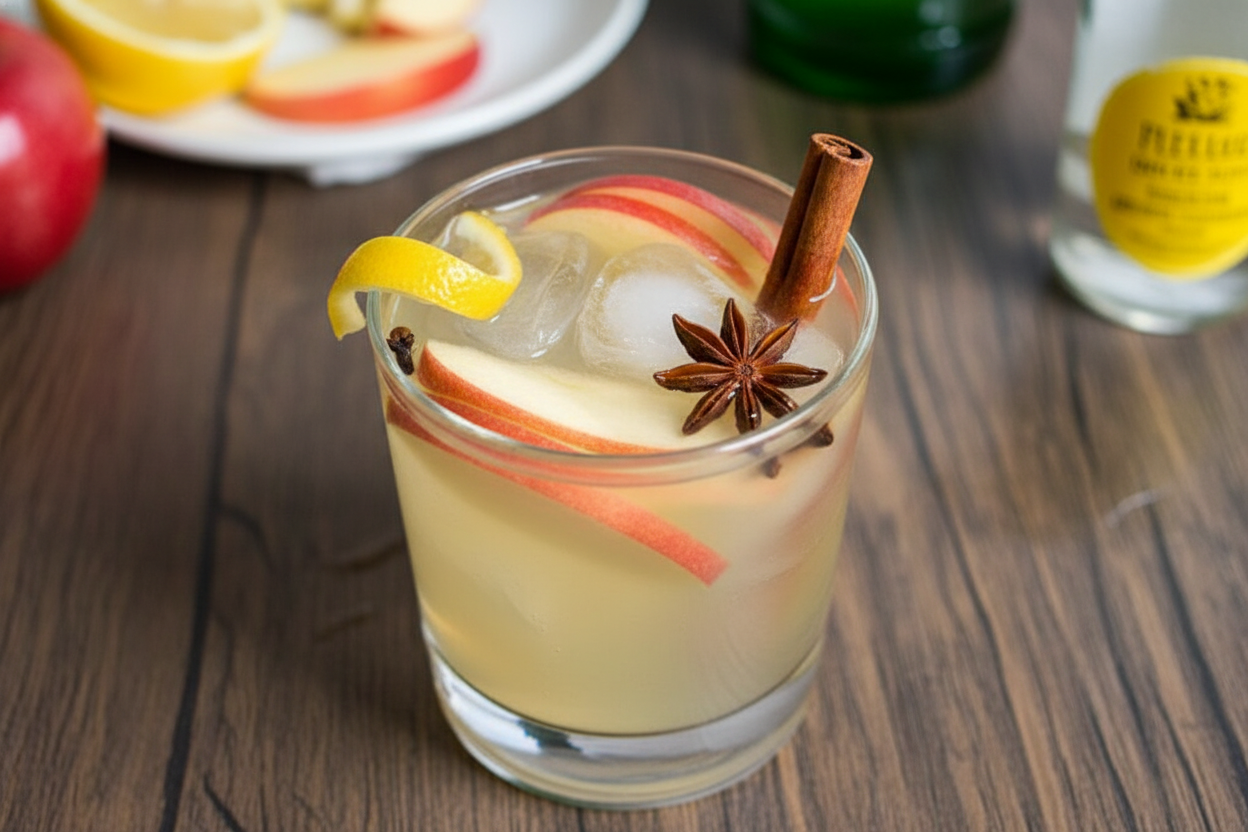 Fall Gin and Tonic Seasonal Cocktail Recipe