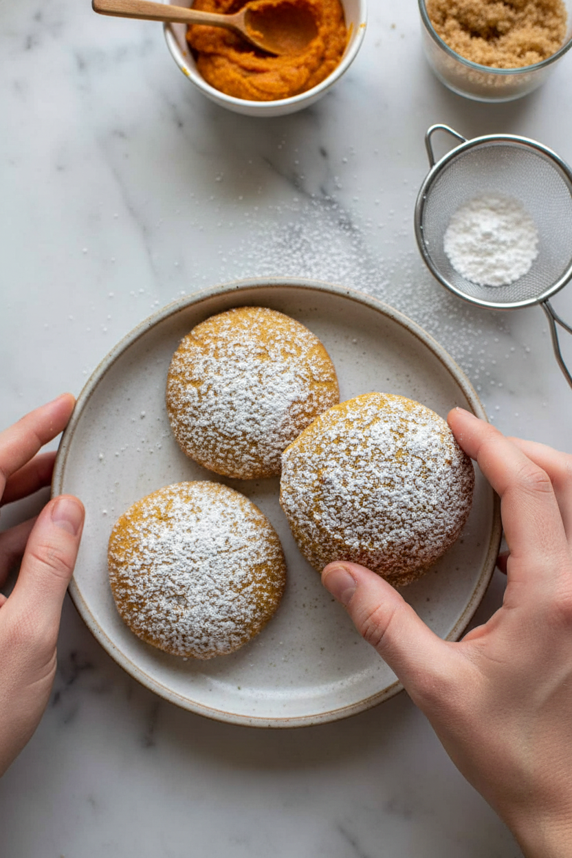 Easy Soft Pumpkin Cookies {Gluten-Free, Dairy-Free}