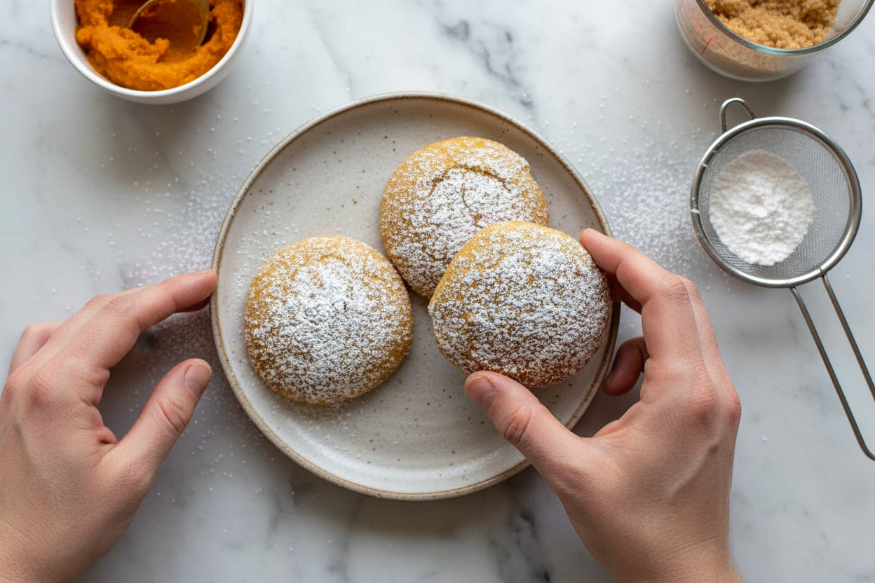 Gluten Free Dairy Free Soft Pumpkin Cookies
