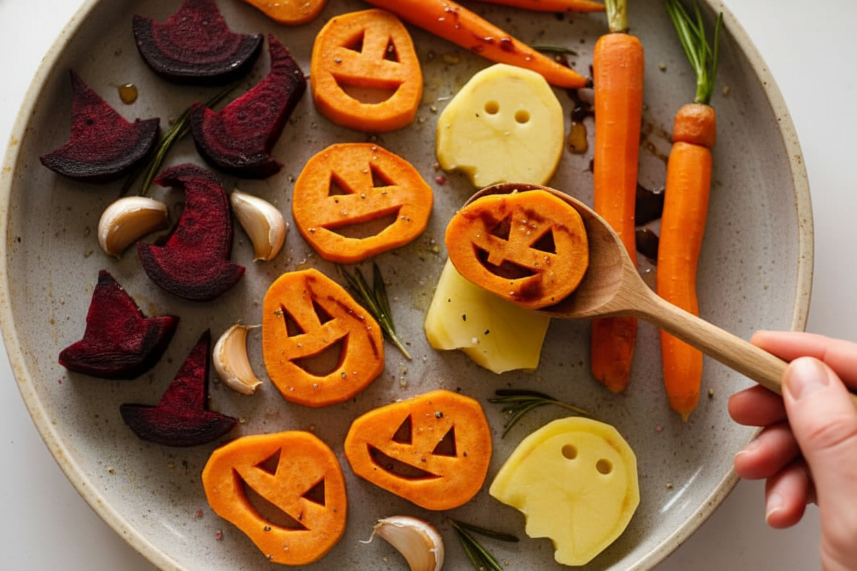 Halloween Roasted Vegetable Recipe Ideas