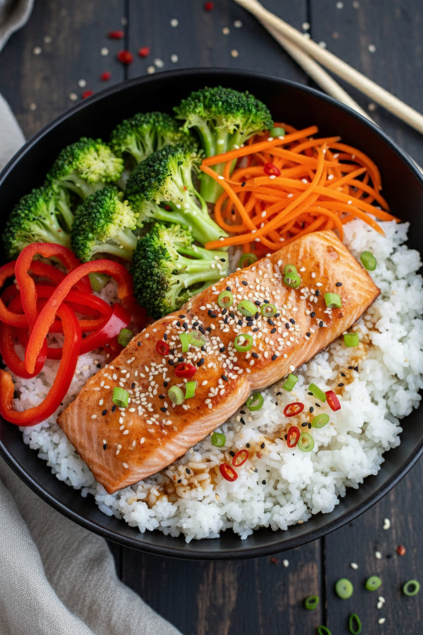 Crispy Salmon & Rice Bowl: A Healthy Meal Guide and Recipe