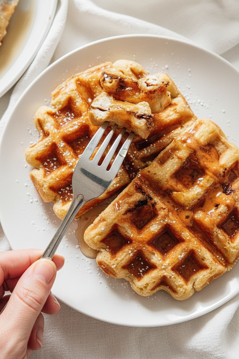 High Protein Tofu Waffles (Tofaffles!)