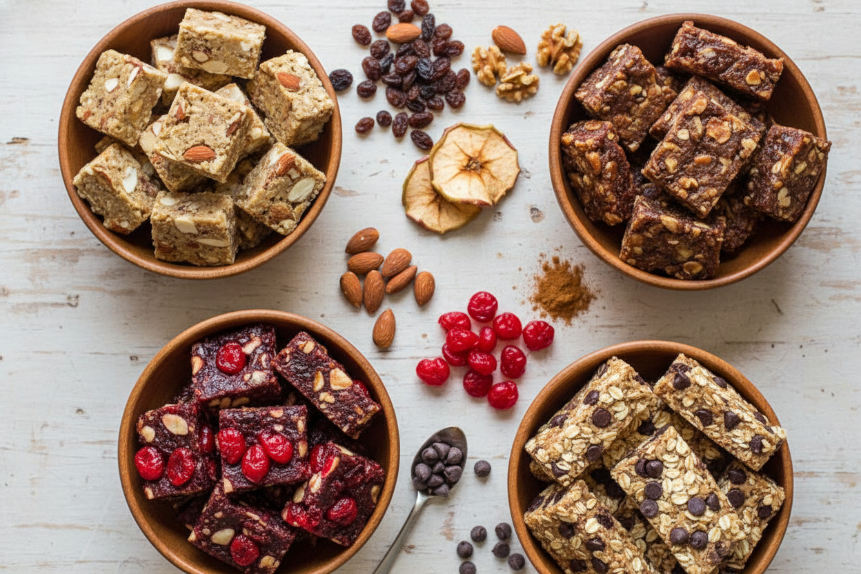 Copycat Homemade Larabars (4 Favorite Flavors): Homemade Copycat Larabars 4 Favorite Flavors