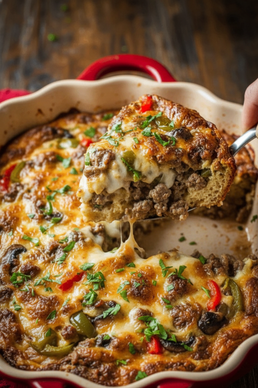 Low Carb Philly Cheesesteak Casserole: A Delicious Recipe Guide