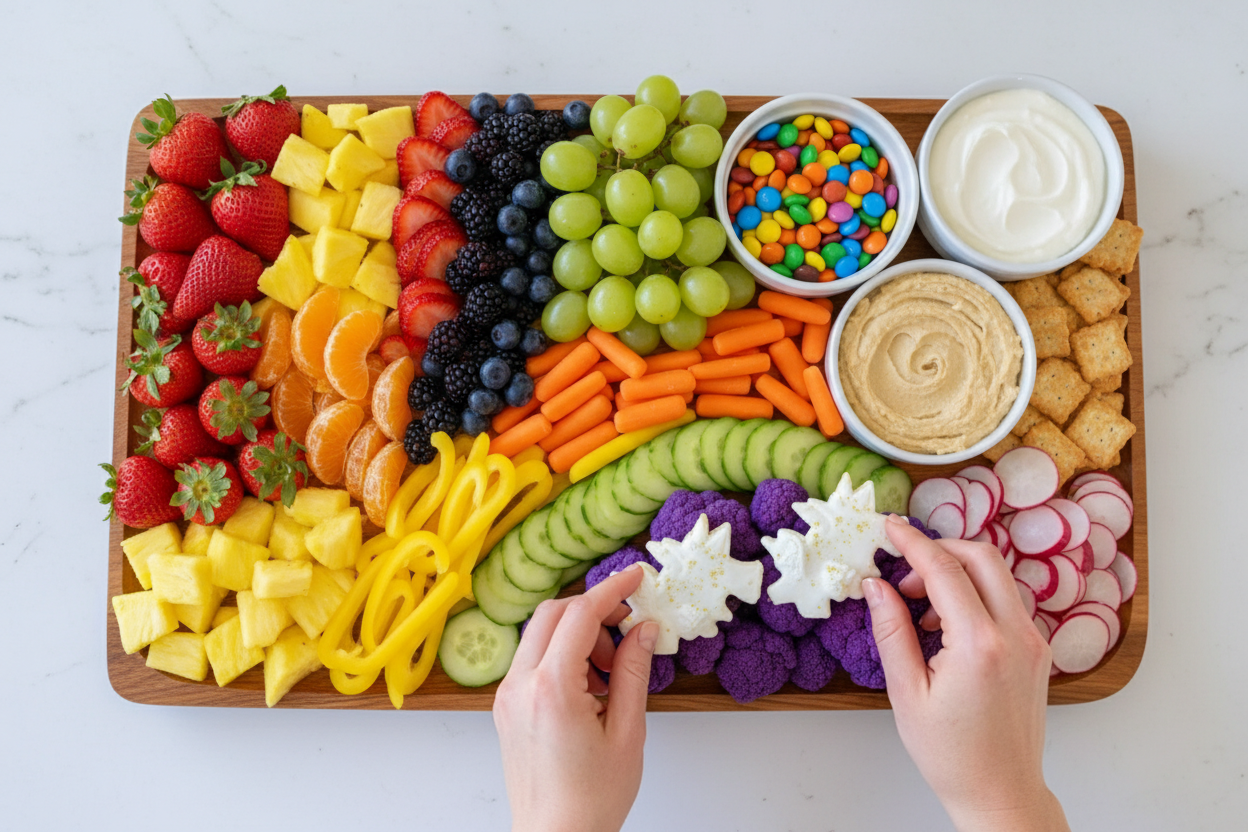 Magical Unicorn Rainbow Snack: Magical Unicorn Rainbow Snack Recipe