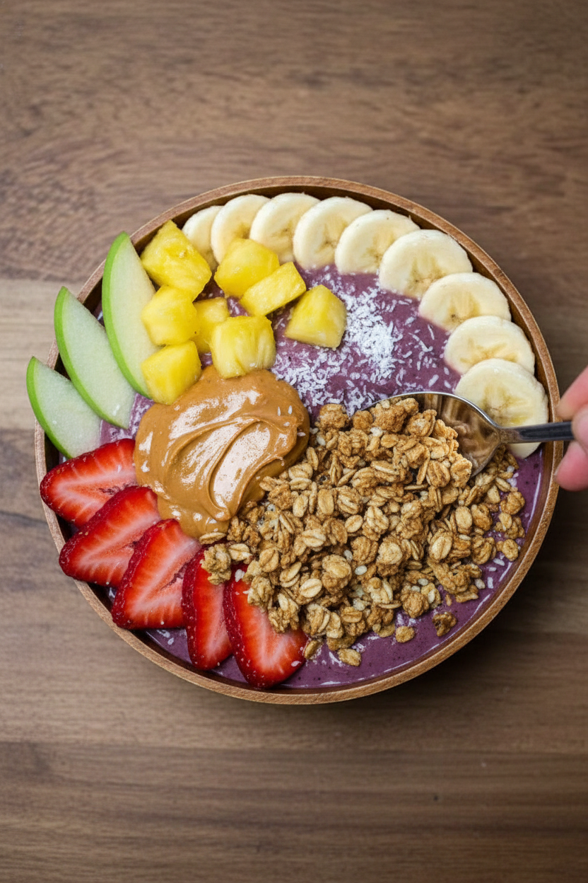 Nekter Acai Peanut Butter Bowl