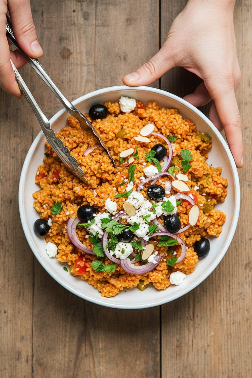 Easiest Bulgur Pilaf