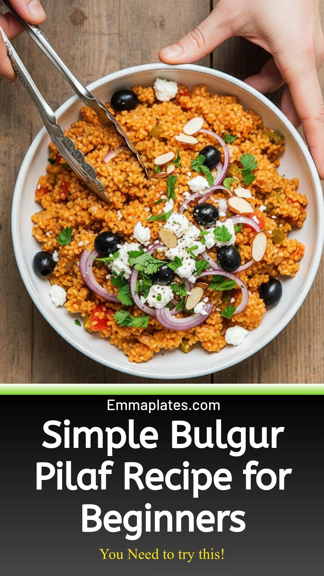 Easiest Bulgur Pilaf