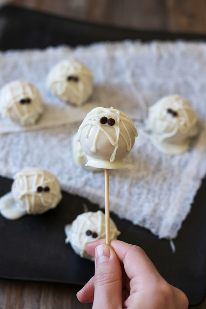 Skinny Mummy Cake Balls