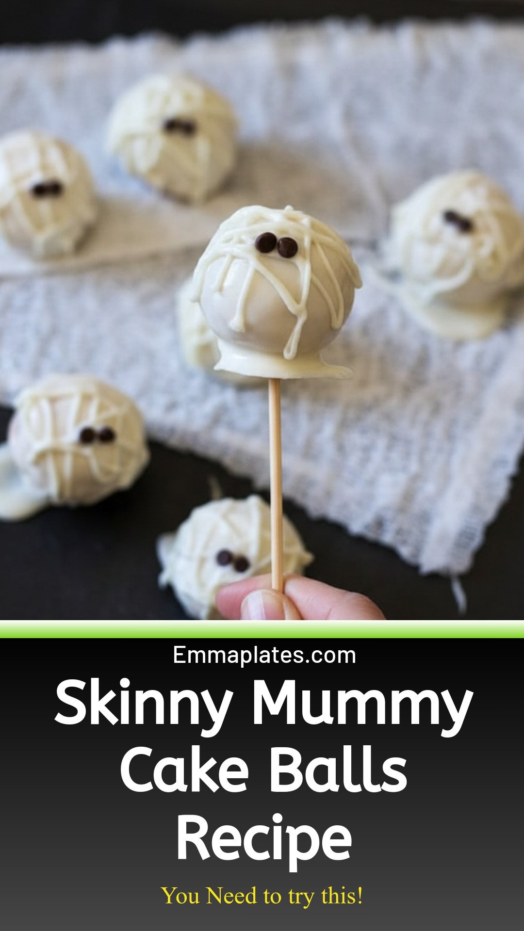 Skinny Mummy Cake Balls