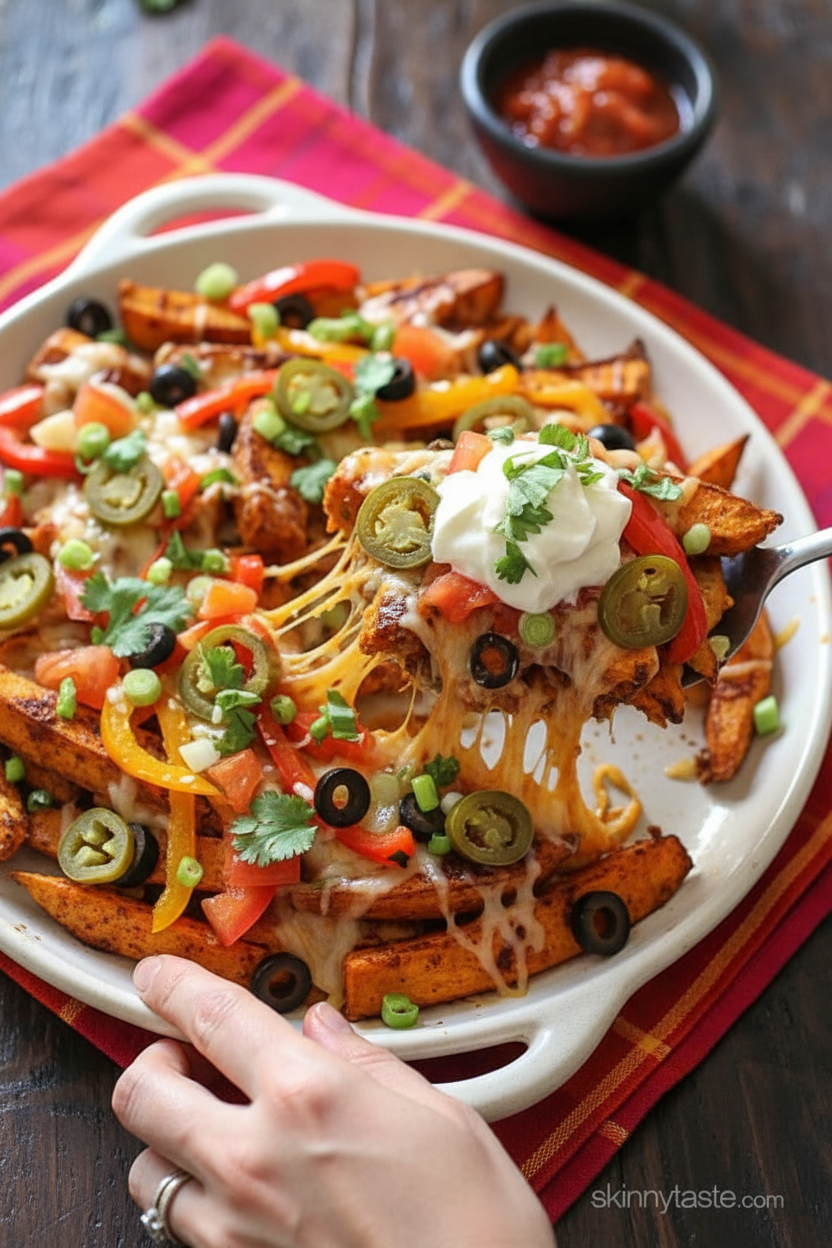Sweet Potato Irish Nachos