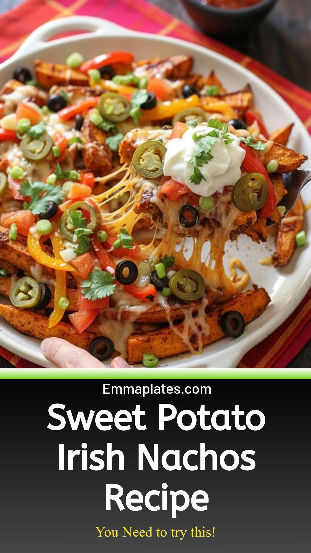 Sweet Potato Irish Nachos