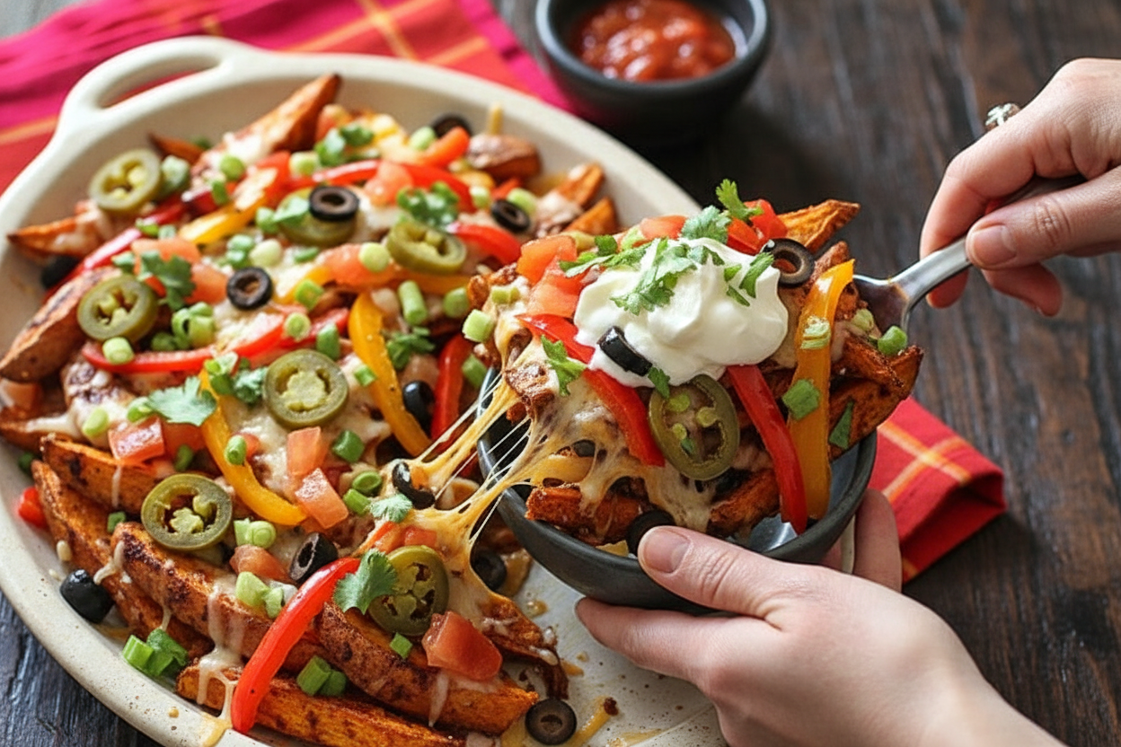 Sweet Potato Irish Nachos Recipe