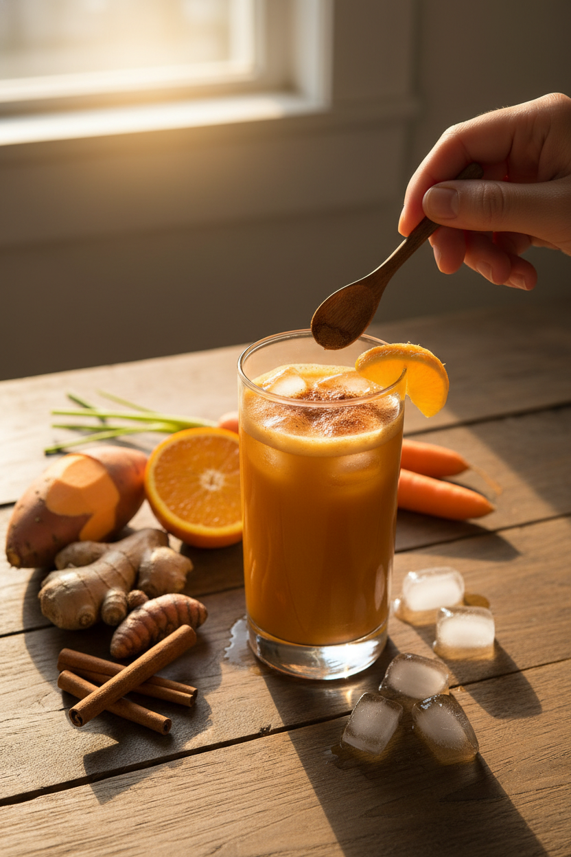 Sunrise Sweet Potato Juice Recipe for Weight Loss