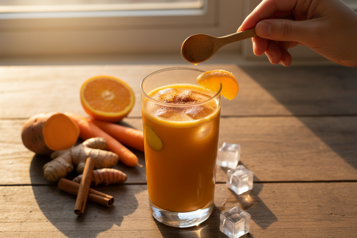Sunrise Sweet Potato Juice Recipe for Weight Loss: Sweet Potato Juice Recipe for Weight Loss at Sunrise