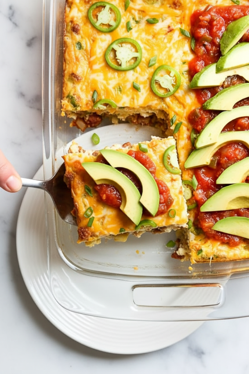 Tex Mex Breakfast Casserole